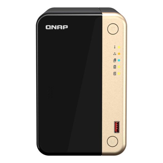 Servidor NAS QNAP TS-264 Torre Intel Celeron N5095 8GB DDR4 2 Bahías 2.5GbE M.2 PCIe HDMI