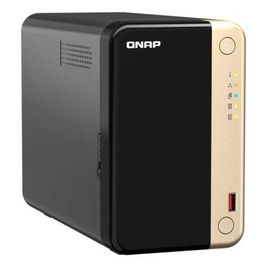 Servidor NAS QNAP TS-264 Torre Intel Celeron N5095 8GB DDR4 2 Bahías 2.5GbE M.2 PCIe HDMI