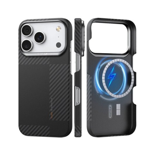 Raptic Funda Geotik Compatible Con Magsafe Fibra De Aramida Iphone 17 Pro Max Mondrian