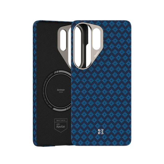 Benks Funda Kevlar Armorair Armorgrid Galaxy S26 Ultra Azul Celeste