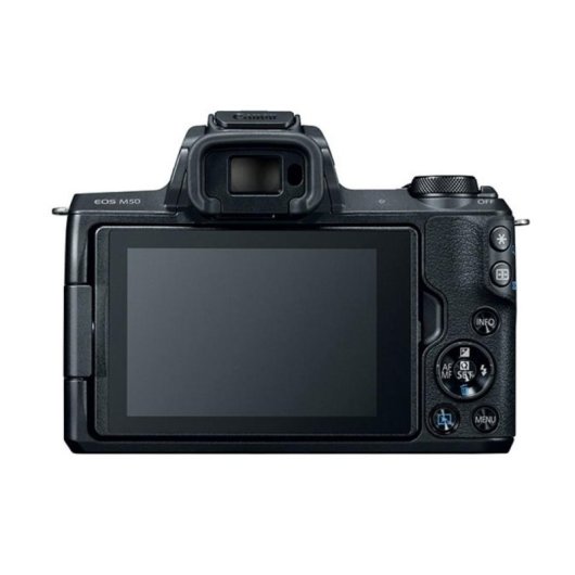 Caméra Mirrorless Canon EOS M50 24.1MP 6000x4000 15-45mm WiFi Bluetooth