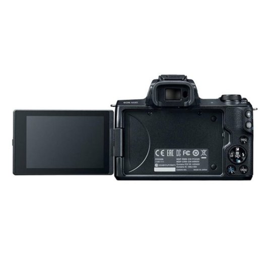 Caméra Mirrorless Canon EOS M50 24.1MP 6000x4000 15-45mm WiFi Bluetooth