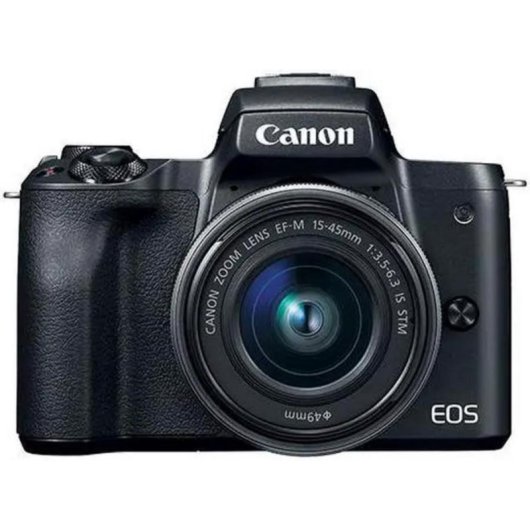 Caméra Mirrorless Canon EOS M50 24.1MP 6000x4000 15-45mm WiFi Bluetooth