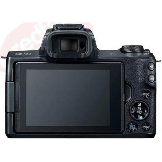 Caméra Mirrorless Canon EOS M50 24.1MP 6000x4000 15-45mm WiFi Bluetooth
