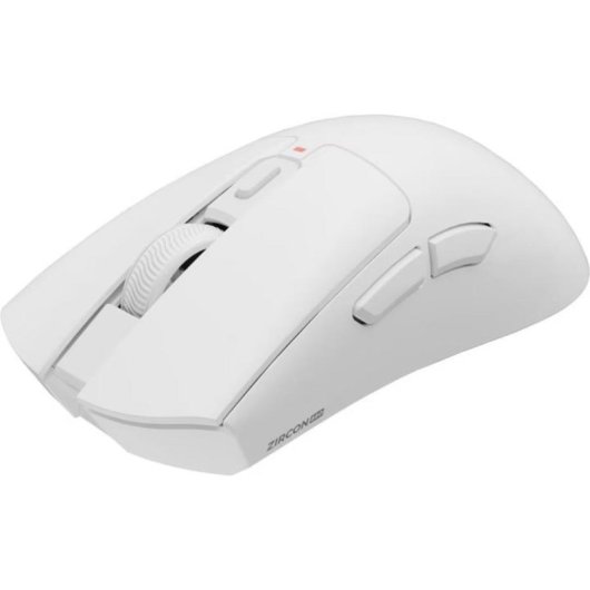 Ratón Genesis Zircon 880 Wireless Gaming 12000 DPI Bianco 6 Pulsanti