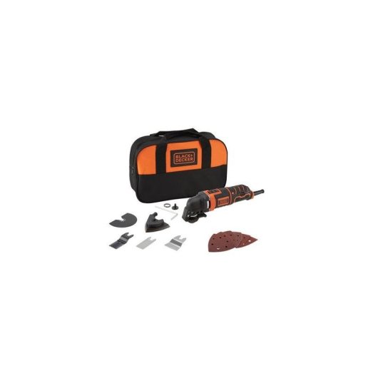 Multiherramienta Oscilante Black & Decker MT300SA2 10000 OPM Negro/Naranja