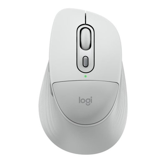 Maus Logitech M850 L Bluetooth 4000 DPI Weiß Handballenauflage Multigerät
