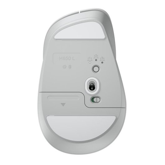 Maus Logitech M850 L Bluetooth 4000 DPI Weiß Handballenauflage Multigerät