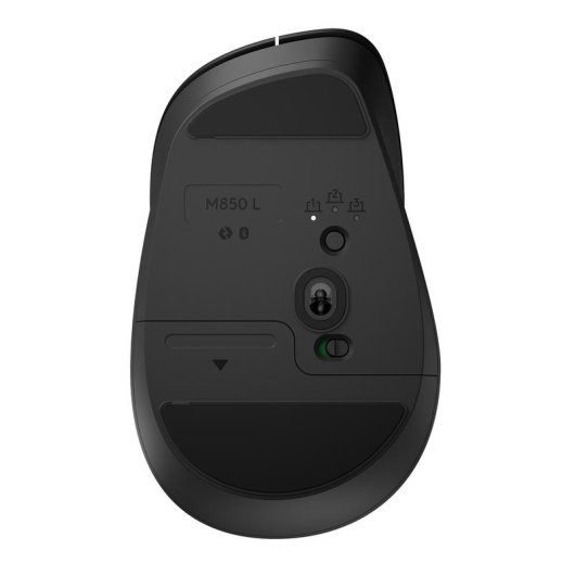 Maus Logitech M850 L Bluetooth 4000 DPI Schwarz Handballenauflage Multigerät