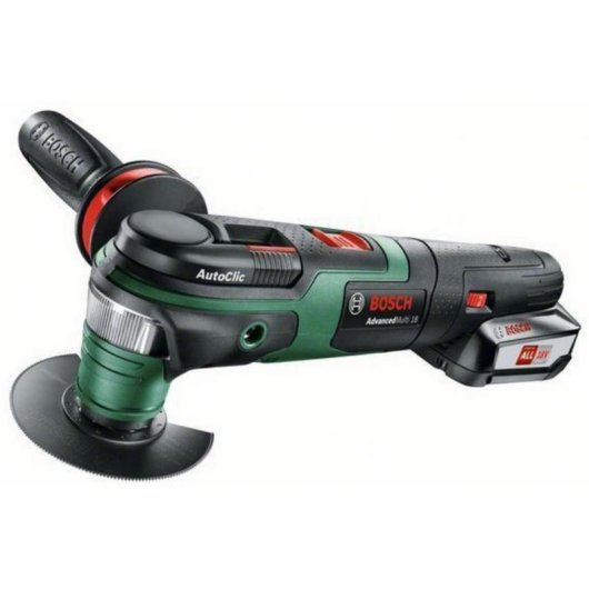Multiherramienta BOSCH AdvancedMulti 18 0603104001 Batería