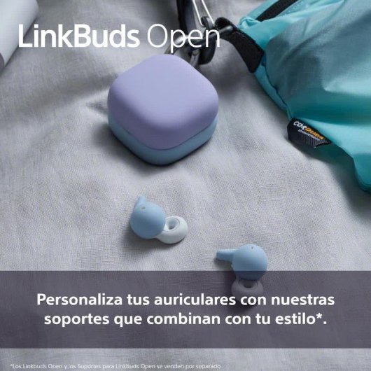 Funda para auriculares Sony LinkBuds Open Azul