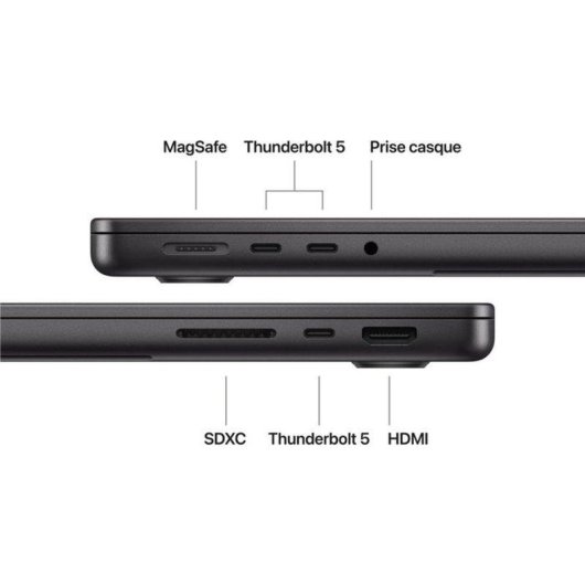 Ordinateur portable Apple MacBook Pro 14.2" Apple M5 Max 36GB 2TB SSD GPU Apple macOS Tahoe