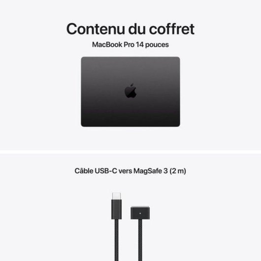 Ordinateur portable Apple MacBook Pro 14.2" Apple M5 Max 36GB 2TB SSD GPU Apple macOS Tahoe