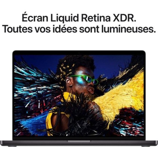 Ordinateur portable Apple MacBook Pro 16,2" M5 Pro 48GB 1TB SSD Apple GPU macOS Tahoe