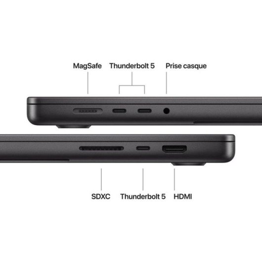 Ordinateur portable Apple MacBook Pro 16,2" M5 Pro 48GB 1TB SSD Apple GPU macOS Tahoe