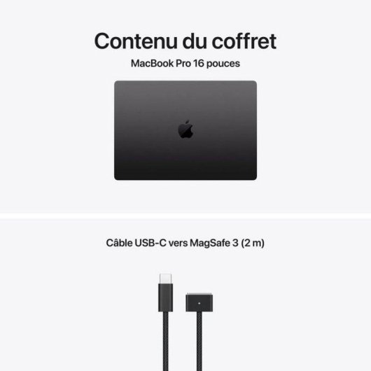 Ordinateur portable Apple MacBook Pro 16,2" M5 Pro 48GB 1TB SSD Apple GPU macOS Tahoe