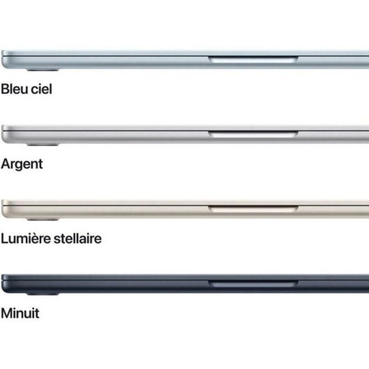 Portátil Apple MacBook Air 13,6" Apple M5 24GB Apple GPU 1TB SSD macOS Tahoe Touch ID