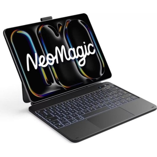 Teclado Inateck N0074 magnético Bluetooth con retroiluminación y touchpad