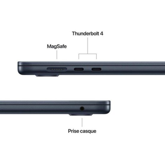 Ordinateur portable Apple MacBook Air 15,3 pouces M5 16 Go 1 To SSD macOS Tahoe GPU Apple Audio spatial