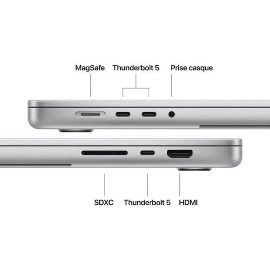 Ordinateur portable Apple MacBook Pro 16,2" Apple M5 Max 36Go 2To SSD macOS Tahoe Apple GPU Écran Liquid Retina