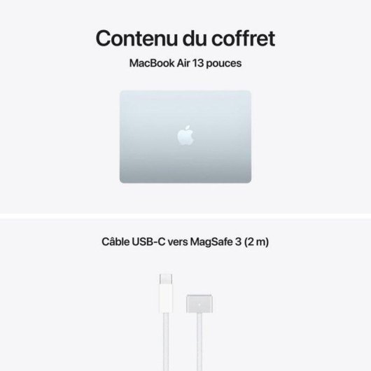 Ordinateur portable Apple MacBook Air 13,6" M5 24GB 1TB SSD Apple GPU macOS Tahoe
