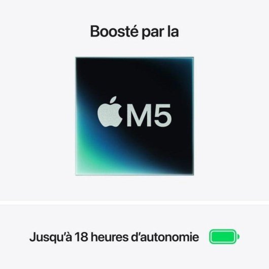 Ordinateur portable Apple MacBook Air 15,3" M5 16GB 512GB SSD macOS Tahoe