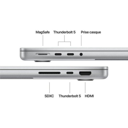 Ordinateur portable Apple MacBook Pro 14.2" M5 Pro 24GB 2TB SSD Apple GPU macOS Tahoe