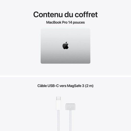 Ordinateur portable Apple MacBook Pro 14.2" M5 Pro 24GB 2TB SSD Apple GPU macOS Tahoe