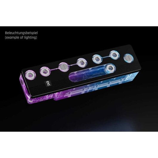 Refrigeración Líquida Alphacool Apex Distro Plate North XL D5/DDC Negro ARGB