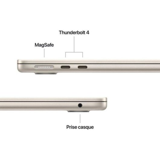Ordinateur portable Apple MacBook Air M5 13,6" Apple M5 24GB 1TB SSD Apple GPU macOS Tahoe