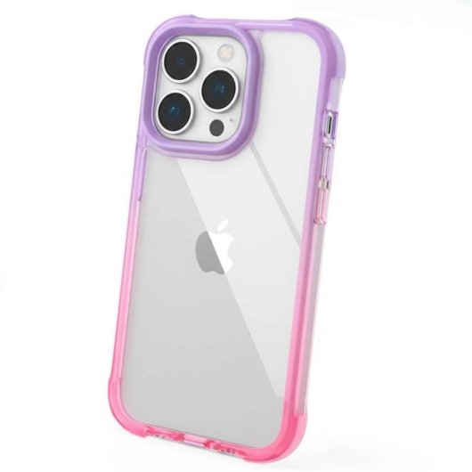 Funda Bumper Reforzada Degradada Compatible Con Iphone 16 Pro Max