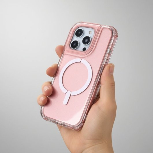 Funda Bumper 3 En 1 Compatible Con Magsafe Compatible Con Iphone 16 Pro Max