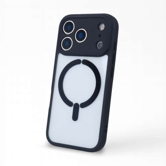 Funda Bumper Compatible Con Magsafe Con Cubre Cámara Compatible Con Iphone 17 Pro