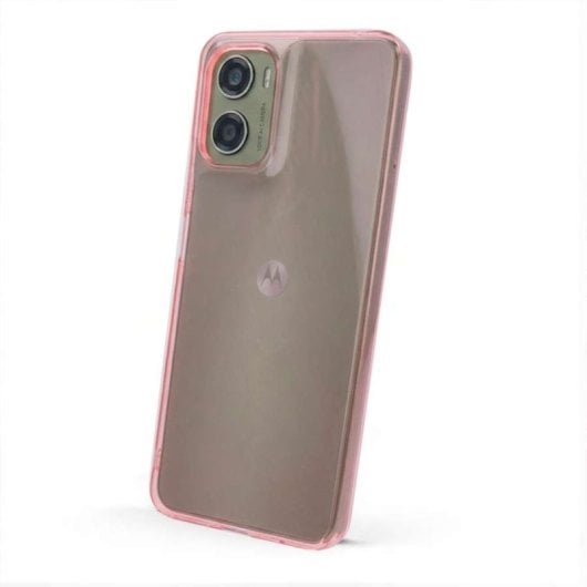 Capa para smartphone Silicone Flexível Antiderrapante Antichoque para Motorola Moto G06