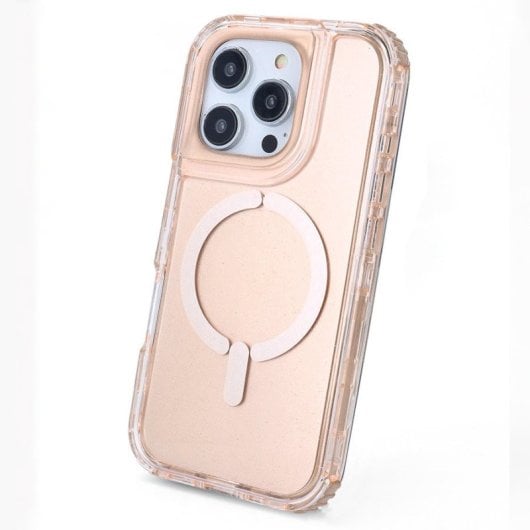Coque Bumper 3 en 1 Compatible MagSafe Silicone Transparente pour iPhone 13 Pro Max