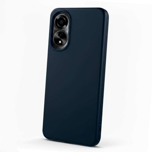 Funda pour smartphone Ultra Douce Silicone Antidérapante Microfibre pour OPPO A17