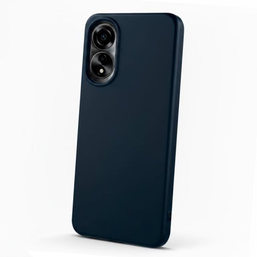 Funda pour smartphone Ultra Douce Silicone Antidérapante Microfibre pour OPPO A17