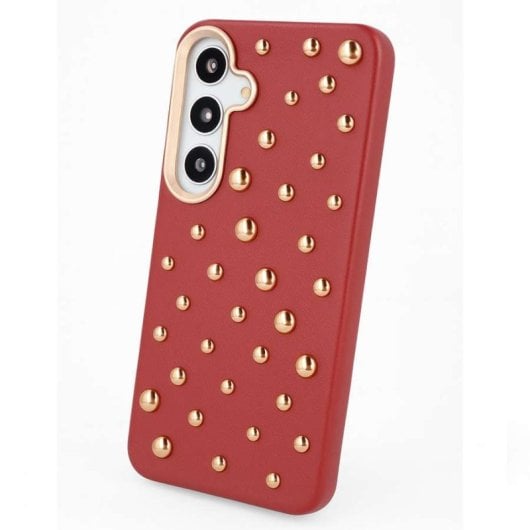 Huelle mit Nieten Modisches Design und Schutz fuer Samsung Galaxy A36 5G