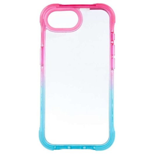 Coque Bumper Renforcée Dégradée Silicone Antichoc Transparente pour iPhone 17e