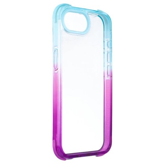 Coque Bumper Renforcée Dégradée Silicone Antichoc Transparente pour iPhone 17e