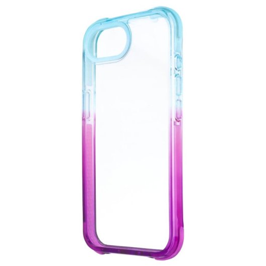 Coque Bumper Renforcée Dégradée Silicone Antichoc Transparente pour iPhone 17e