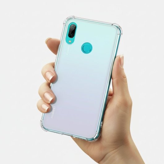 Funda Silicona Transparente Compatible Con Huawei P Smart 2019