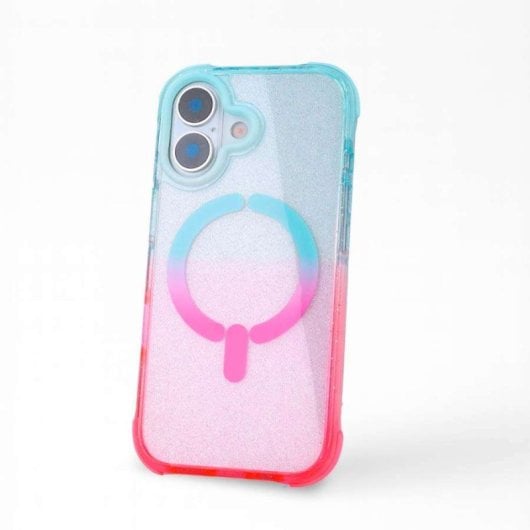Funda Bumper Reforzada Degradada Compatible Con Magsafe Compatible Con Iphone 17