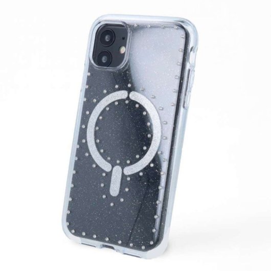 Funda Brillantes Glitter Compatible Con Magsafe Compatible Con Iphone 11