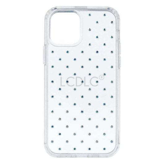 Custodia per smartphone Silicone Trasparente Rinforzata Brillante per iPhone 12 Pro Max