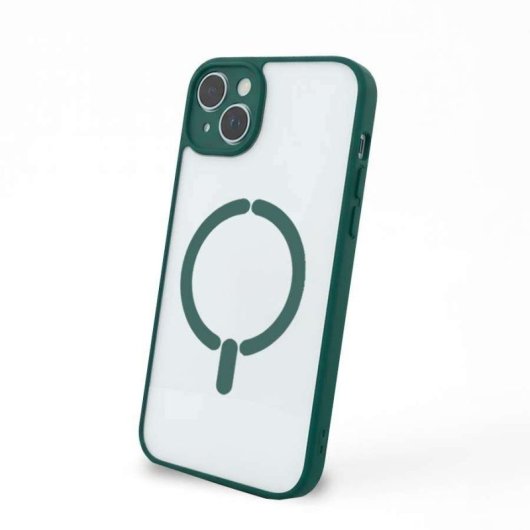 Funda Bumper Compatible Con Magsafe Con Cubre Cámara Compatible Con Iphone 15