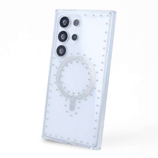 Funda Brillantes Glitter Compatible Con Magsafe Compatible Con Samsung Galaxy S25 Ultra