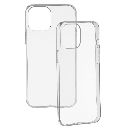 Funda Silicona Transparente Compatible Con Iphone 12