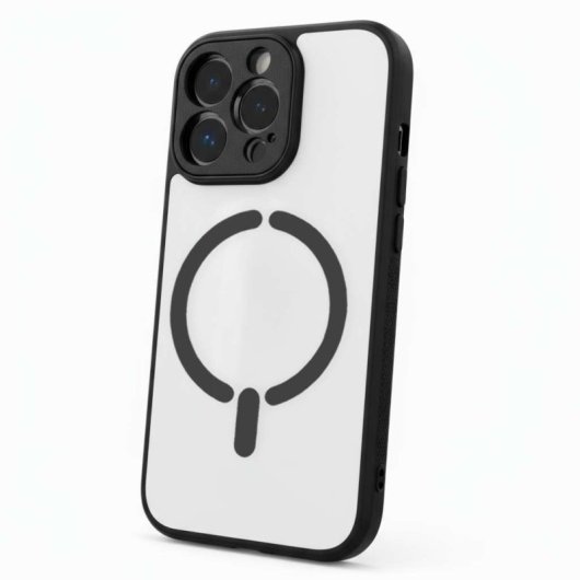 Funda Bumper Compatible Con Magsafe Con Cubre Cámara Compatible Con Iphone 16 Pro