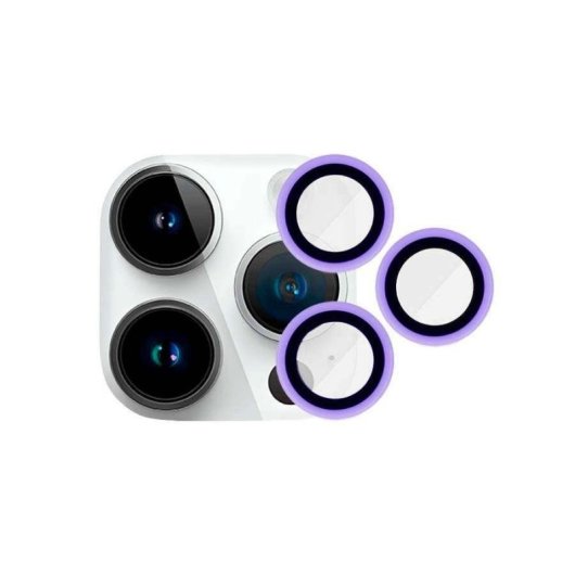 Cubre Objetivo Fluorescente Compatible Con Iphone 15 Pro Max